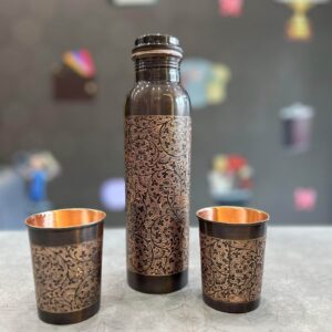 Antique Design Copper Water Bottle