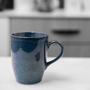 Royal Blue Ceramic Coffee Mug