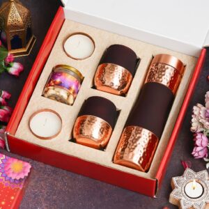 Corporate Copper Bottle Gift Set