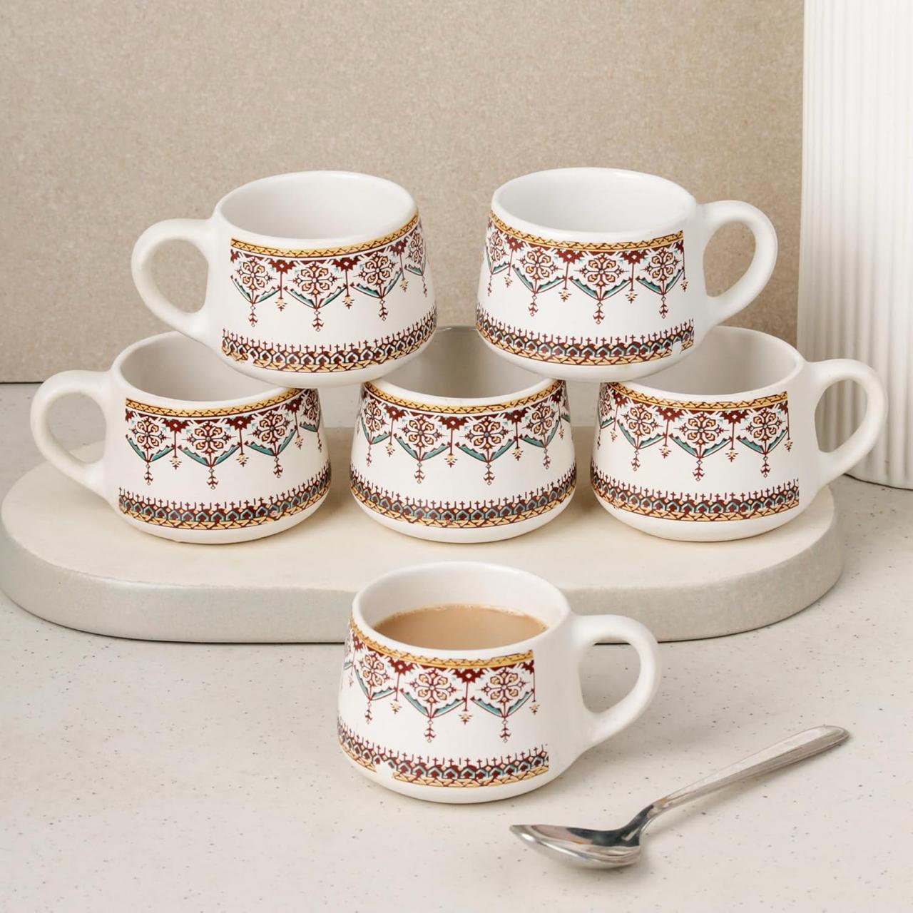 Designer Ceramic Cups & Saucers