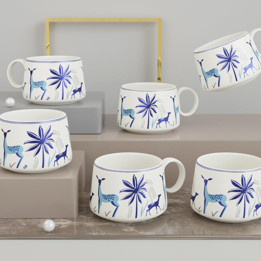 Designer Ceramic Cups & Saucers - Image 2