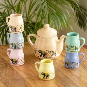 Handmade Tea Cattle Set